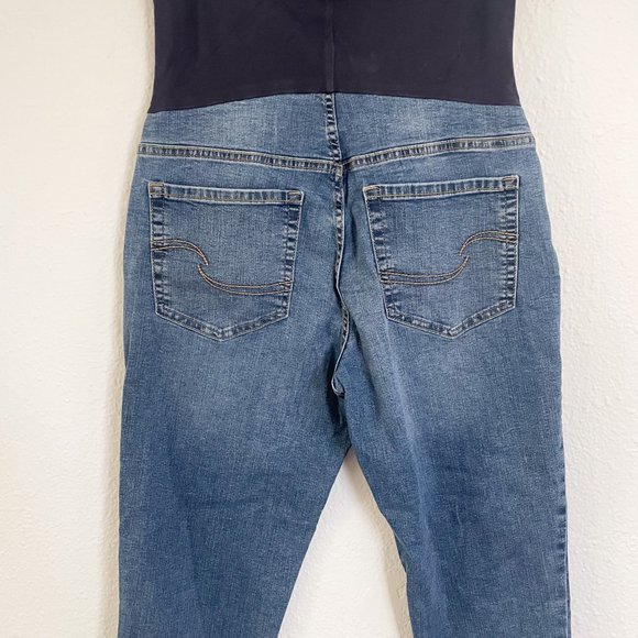 Levi's Maternity Ankle Skinny Over the Belly Jeans size large - Picture 6 of 9